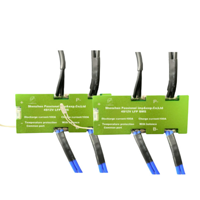 Alto sistema de la batería BMS Solar Cell Management del voltaje de trabajo LiFePO4