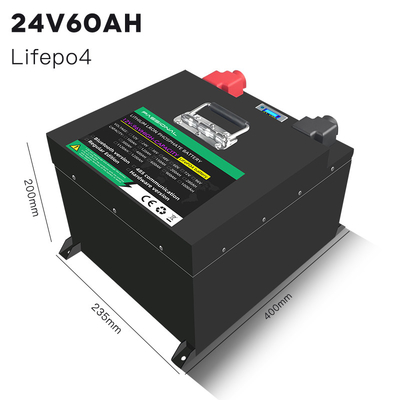 Larga vida recargable de la batería 24v 60ah del litio del carro de golf LFP LiFePO4