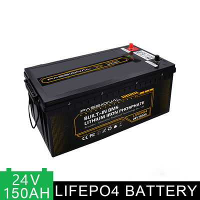 Batería eléctrica 24V 150Ah del almacenamiento de energía de la Sistema Solar de la carretilla elevadora EV LFP con BMS