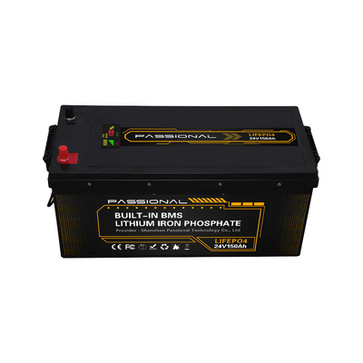 Batería eléctrica 24V 150Ah del almacenamiento de energía de la Sistema Solar de la carretilla elevadora EV LFP con BMS