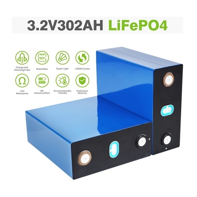 Célula prismática Rechargable de LFP 3.2v 302ah LiFePO4 con los ciclos largos para el ESS residencial