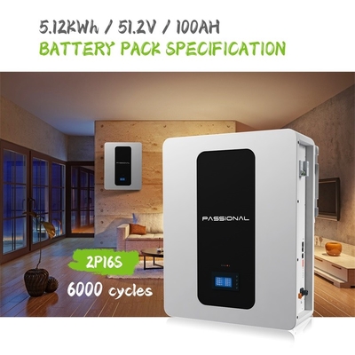 sistema de batería solar residencial de 48V 100Ah