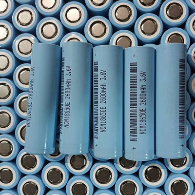 Una célula de batería del grado 3C UN38.3 18650 18650 3,7 batería de V 2600mah