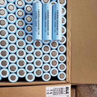 Una célula de batería del grado 3C UN38.3 18650 18650 3,7 batería de V 2600mah
