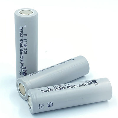 3,7 célula de batería de la ión de litio 18650 de la célula de batería de V 2000mah 18650 10C para el carro de golf