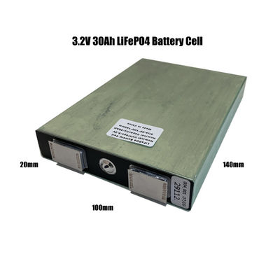 Batería de la batería EV del litio de MSDS 3,2 V 30AH LiFePO4 para el almacenamiento solar