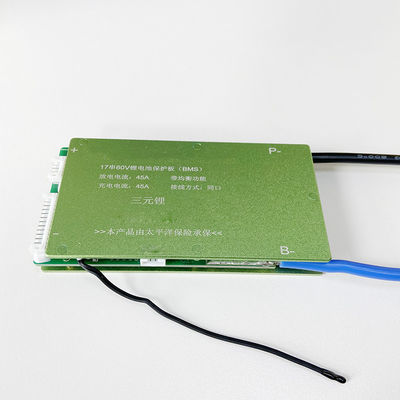 3.7V puerto común del PWB Li Ion Protection Board BMS 17S 60V 45A con la balanza